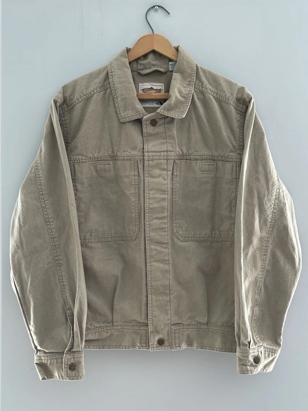 90s TNF Cotton Fishing Jacket Size Medium